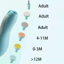 Baby Electric Nail Trimmer Kid Nail Polisher Tool Baby Care Multifunctional Fingernail Cutter Trimmer Infant Manicure Set