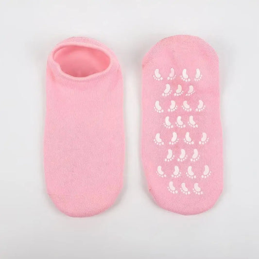 Silicone Moisturizing Mask Socks Reusable Exfoliating Anti Crack Protective Dry Dead Skin Remover Tools Foot Care