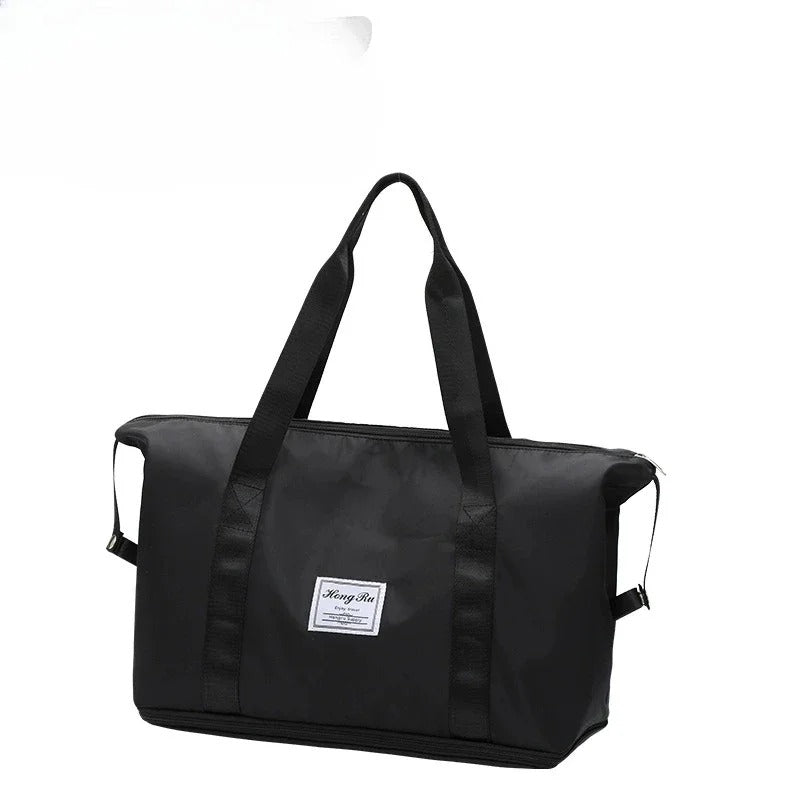 Causal Backpack Travel Fitness Waterproof Foldable Luggage Handbag Outdoor Luggage Storage Bag Separation Fitness Bag Handbag